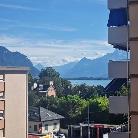 Grand Appartement 4-8 Personnes Montreux Exterior photo